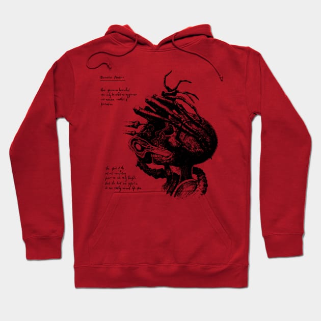 facehugger Hoodie by horrorshirt